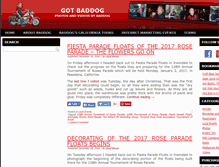 Tablet Screenshot of gotbaddog.com